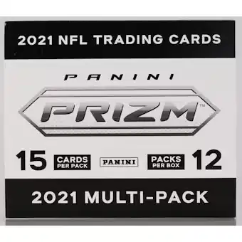 2021 Panini Prizm Fat Pack / Cello (No Shrink Wrap on Box)