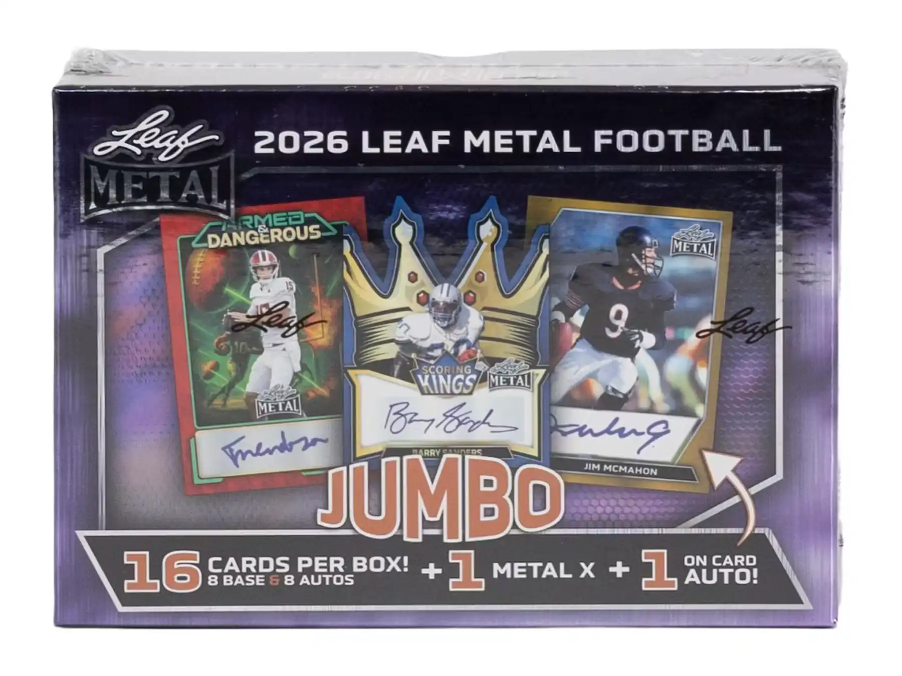 2026 Leaf Metal Jumbo FB (9 Autos)