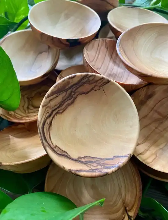 Olive Wood Mask Bowl