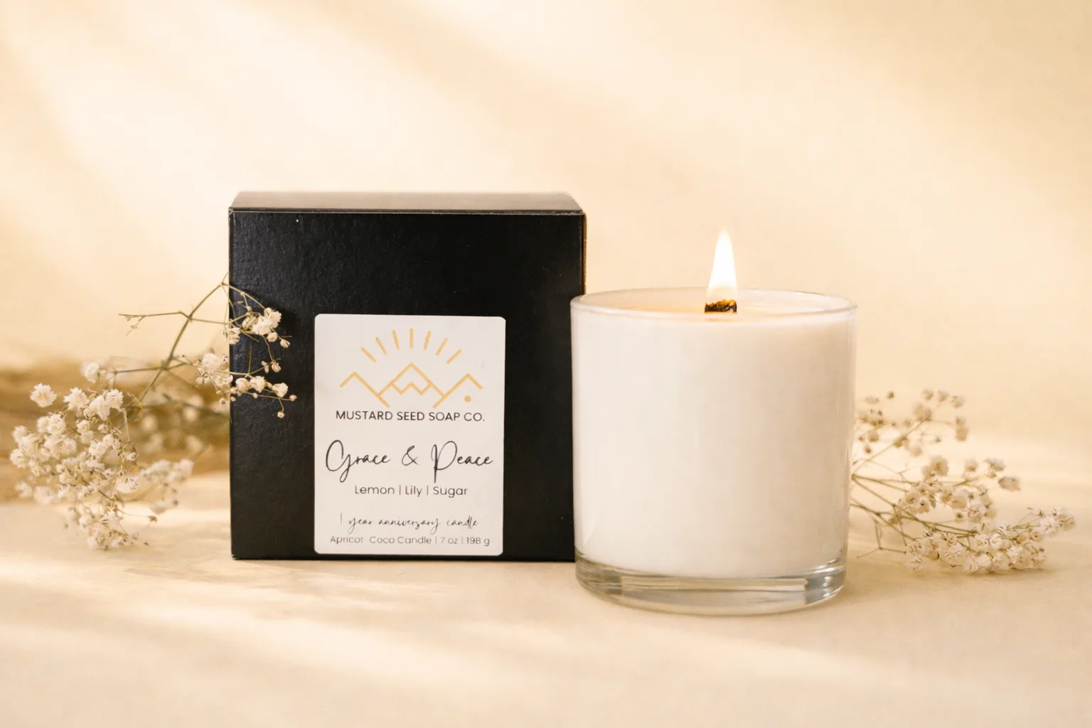 Mustard Seed Soap Co. Candle Selection
